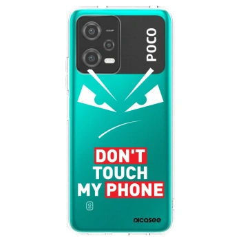 Picasee silikónový prehľadný obal pre Xiaomi Poco X5 - Evil Eye - Transparent