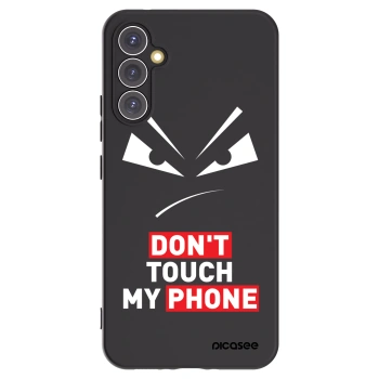 Picasee silikónový čierny obal pre Samsung Galaxy A34 5G A346B - Evil Eye - Transparent