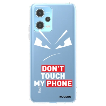 Picasee silikónový prehľadný obal pre Xiaomi Redmi Note 12 5G - Evil Eye - Transparent