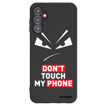 Picasee silikónový čierny obal pre Samsung Galaxy A14 5G A146P - Evil Eye - Transparent