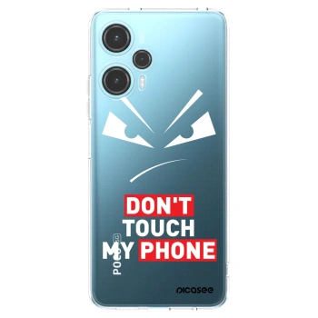 Picasee silikónový prehľadný obal pre Xiaomi Poco F5 - Evil Eye - Transparent