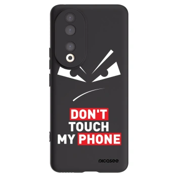 Picasee silikónový čierny obal pre Honor 90 5G - Evil Eye - Transparent