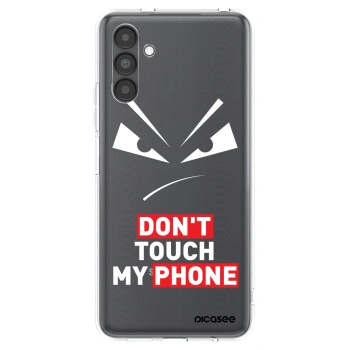 Picasee silikónový prehľadný obal pre Samsung Galaxy A04s A047F - Evil Eye - Transparent