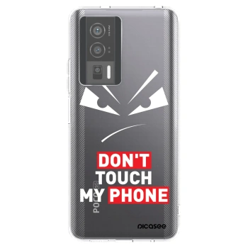 Picasee silikónový prehľadný obal pre Xiaomi Poco F5 Pro 5G - Evil Eye - Transparent