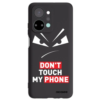 Picasee silikónový čierny obal pre Honor X7a - Evil Eye - Transparent