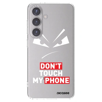 Picasee silikónový prehľadný obal pre Samsung Galaxy S24 S921B 5G - Evil Eye - Transparent