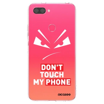 Picasee silikónový prehľadný obal pre Xiaomi Mi 8 Lite - Evil Eye - Transparent