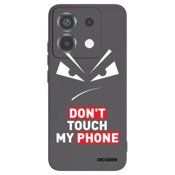 Picasee silikónový čierny obal pre Xiaomi Poco X6 - Evil Eye - Transparent