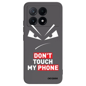 Picasee silikónový čierny obal pre Xiaomi Poco X6 Pro - Evil Eye - Transparent