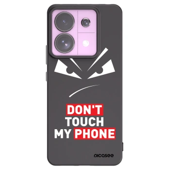 Picasee silikónový čierny obal pre Xiaomi Redmi Note 13 Pro 5G - Evil Eye - Transparent