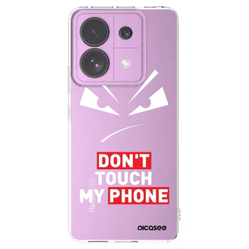 Picasee silikónový prehľadný obal pre Xiaomi Redmi Note 13 Pro 5G - Evil Eye - Transparent