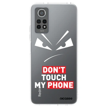 Picasee silikónový prehľadný obal pre Xiaomi Redmi Note 12 Pro 4G - Evil Eye - Transparent