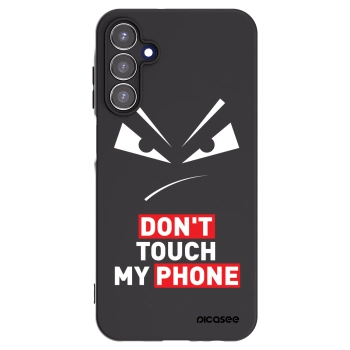 Picasee silikónový čierny obal pre Samsung Galaxy A15 A156B 5G - Evil Eye - Transparent