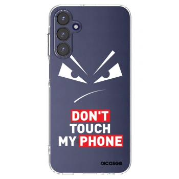 Picasee silikónový prehľadný obal pre Samsung Galaxy A15 A155F 4G - Evil Eye - Transparent