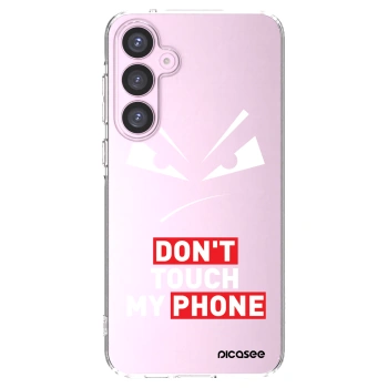 Picasee silikónový prehľadný obal pre Samsung Galaxy A55 5G A556B - Evil Eye - Transparent