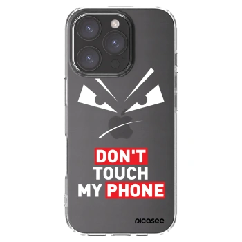 Picasee silikónový prehľadný obal pre Apple iPhone 16 Pro - Evil Eye - Transparent