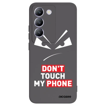 Picasee silikónový čierny obal pre Vivo V40 SE 5G - Evil Eye - Transparent