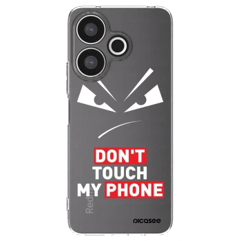 Picasee silikónový prehľadný obal pre Xiaomi Redmi 13 4G - Evil Eye - Transparent