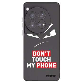 Picasee silikónový čierny obal pre OnePlus 12 5G - Evil Eye - Transparent