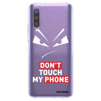 Picasee silikónový prehľadný obal pre Xiaomi Mi 9 - Evil Eye - Transparent