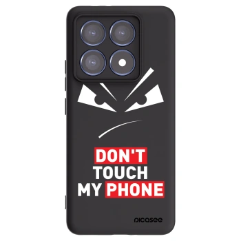 Picasee silikónový čierny obal pre Xiaomi 14T Pro - Evil Eye - Transparent