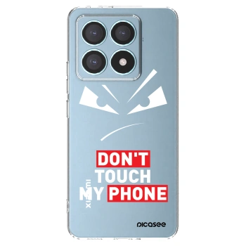 Picasee silikónový prehľadný obal pre Xiaomi 14T Pro - Evil Eye - Transparent