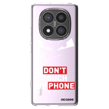 Picasee silikónový prehľadný obal pre Xiaomi Redmi Note 14 Pro+ 5G - Evil Eye - Transparent