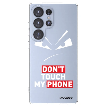 Picasee silikónový prehľadný obal pre Samsung Galaxy S25 Ultra 5G - Evil Eye - Transparent