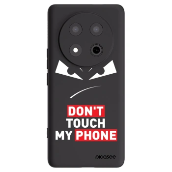 Picasee silikónový čierny obal pre Honor Magic7 Lite 5G - Evil Eye - Transparent
