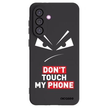 Picasee silikónový čierny obal pre Samsung Galaxy A36 5G - Evil Eye - Transparent