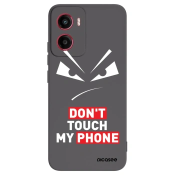 Picasee silikónový čierny obal pre Motorola Moto G05 - Evil Eye - Transparent