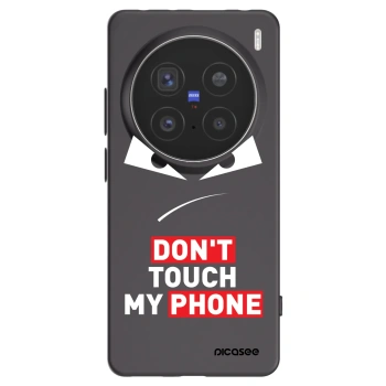 Picasee silikónový čierny obal pre Vivo X200 Pro - Evil Eye - Transparent