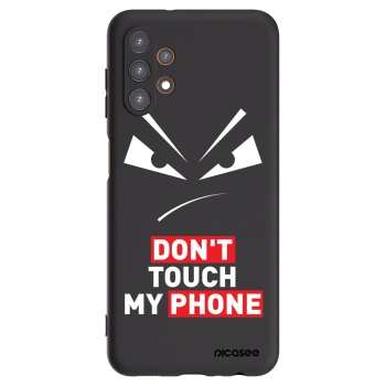 Picasee silikónový čierny obal pre Samsung Galaxy A13 5G - Evil Eye - Transparent