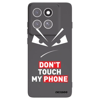 Picasee silikónový čierny obal pre Motorola Edge 60 Pro - Evil Eye - Transparent