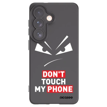 Picasee silikónový čierny obal pre Samsung Galaxy S26 - Evil Eye - Transparent