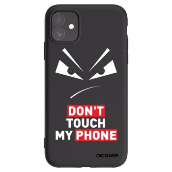 Picasee silikónový čierny obal pre Apple iPhone 11 - Evil Eye - Transparent
