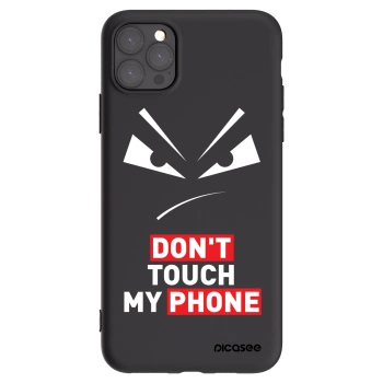Picasee silikónový čierny obal pre Apple iPhone 11 Pro Max - Evil Eye - Transparent