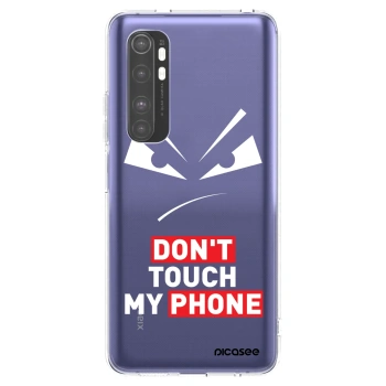 Picasee silikónový prehľadný obal pre Xiaomi Mi Note 10 Lite - Evil Eye - Transparent