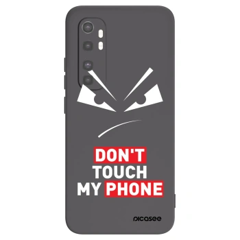 Picasee silikónový čierny obal pre Xiaomi Mi Note 10 Lite - Evil Eye - Transparent