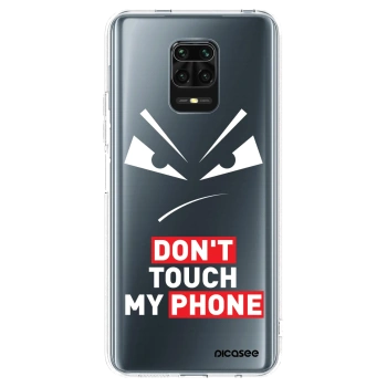 Picasee silikónový prehľadný obal pre Xiaomi Redmi Note 9S - Evil Eye - Transparent