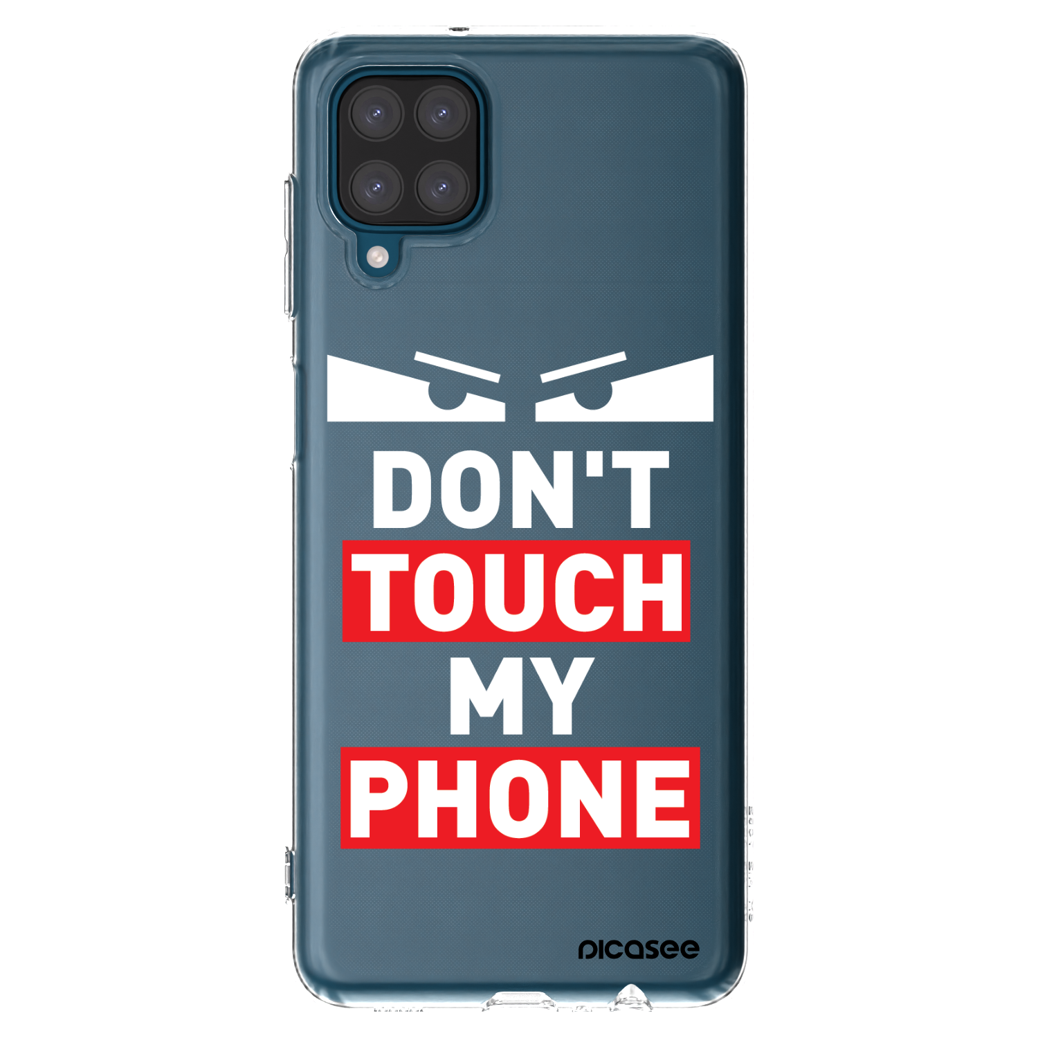 Silikónový prehľadný obal pre Samsung Galaxy A12 A125F - Shadow Eye - Transparent