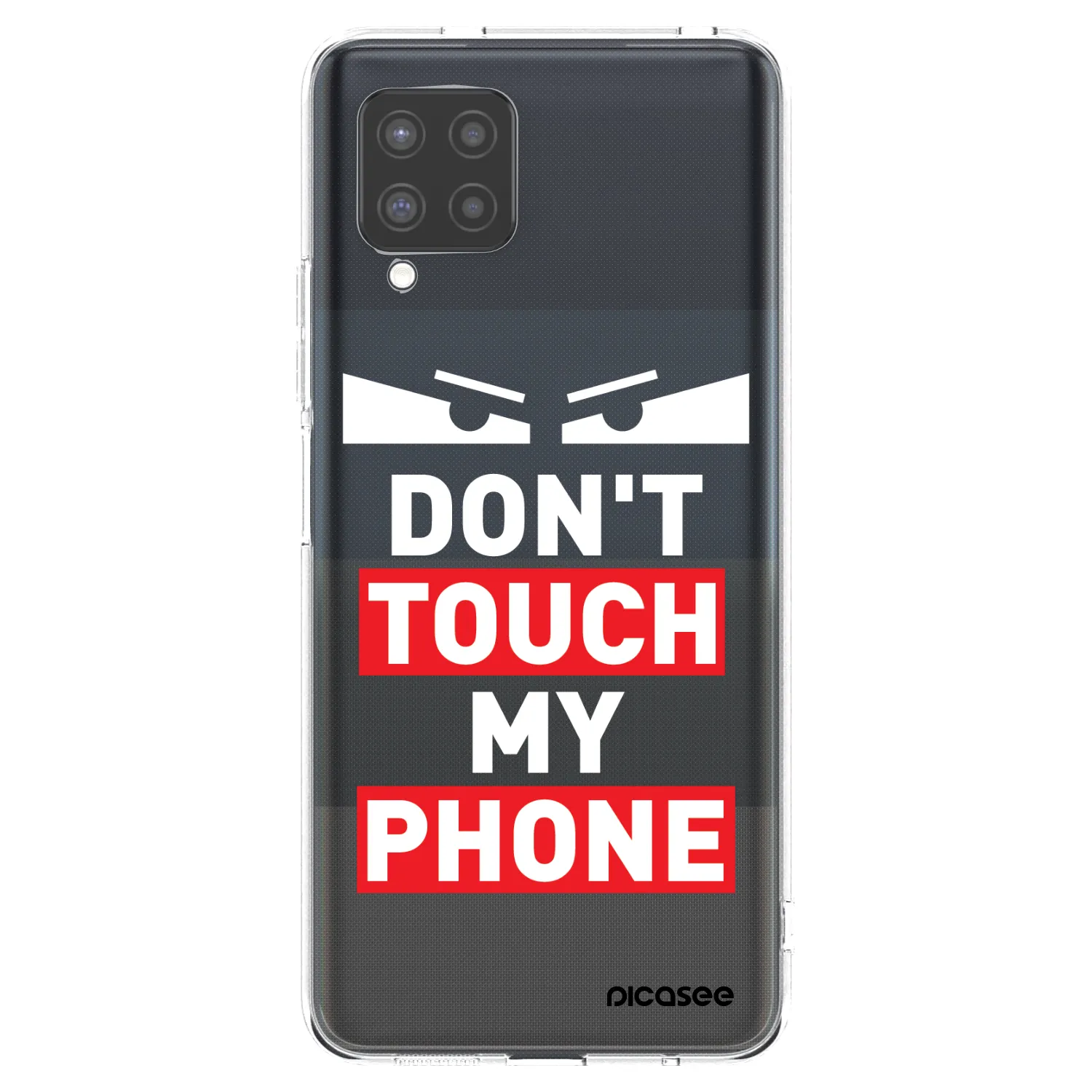 Picasee silikónový prehľadný obal pre Samsung Galaxy A42 A426B - Shadow Eye - Transparent