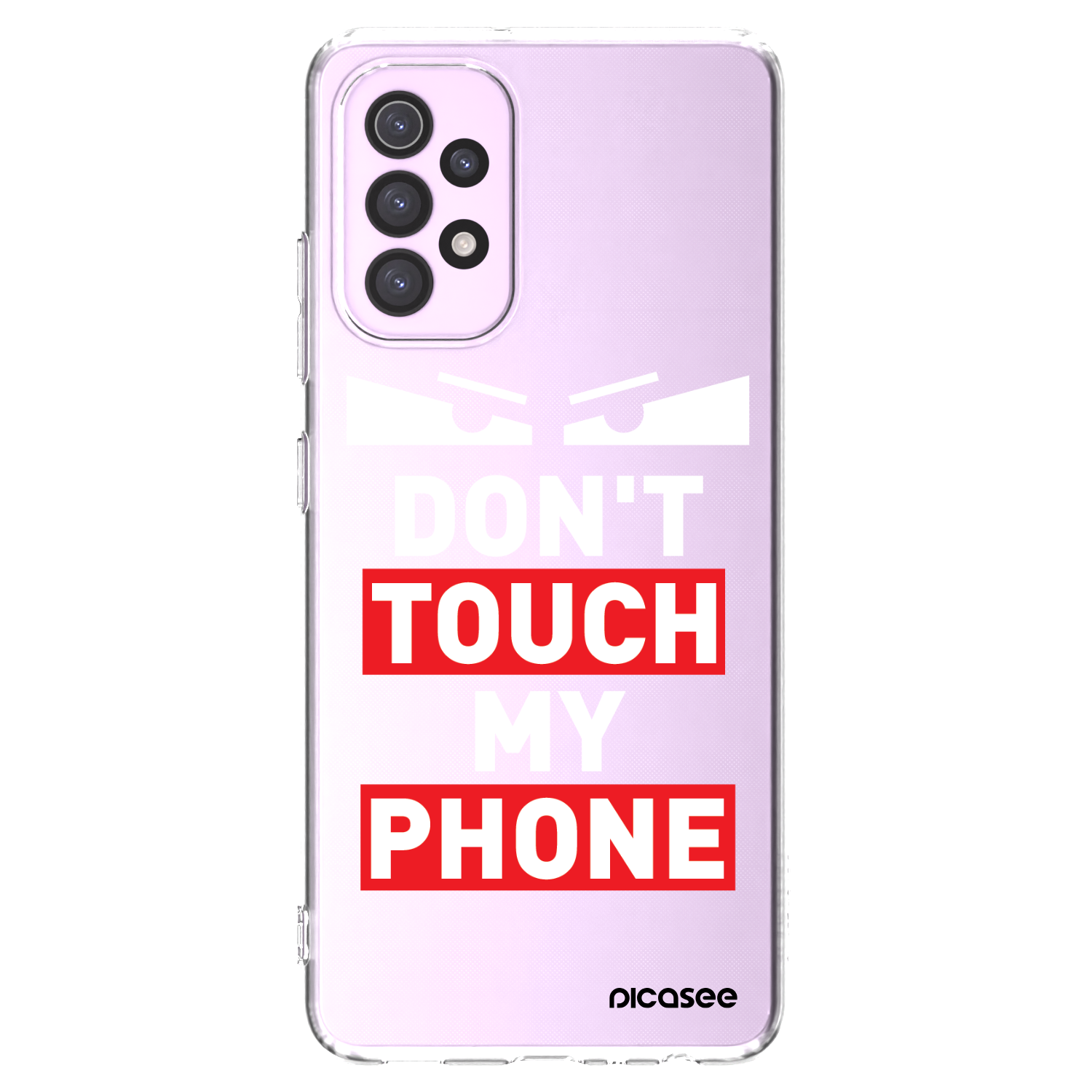 Picasee silikónový prehľadný obal pre Samsung Galaxy A32 5G A326B - Shadow Eye - Transparent