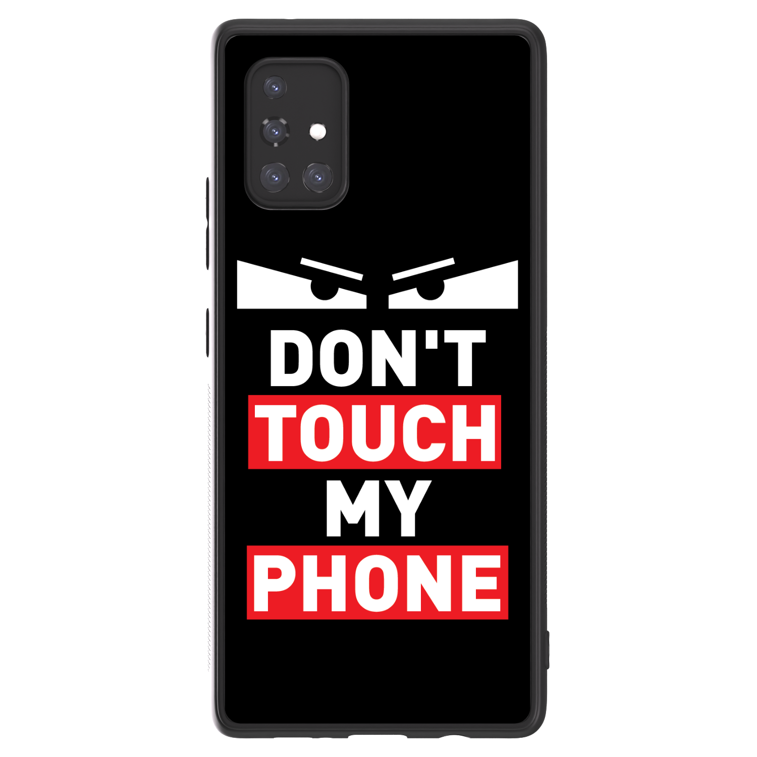 Picasee ULTIMATE CASE pro Samsung Galaxy A71 A715F - Shadow Eye - Transparent