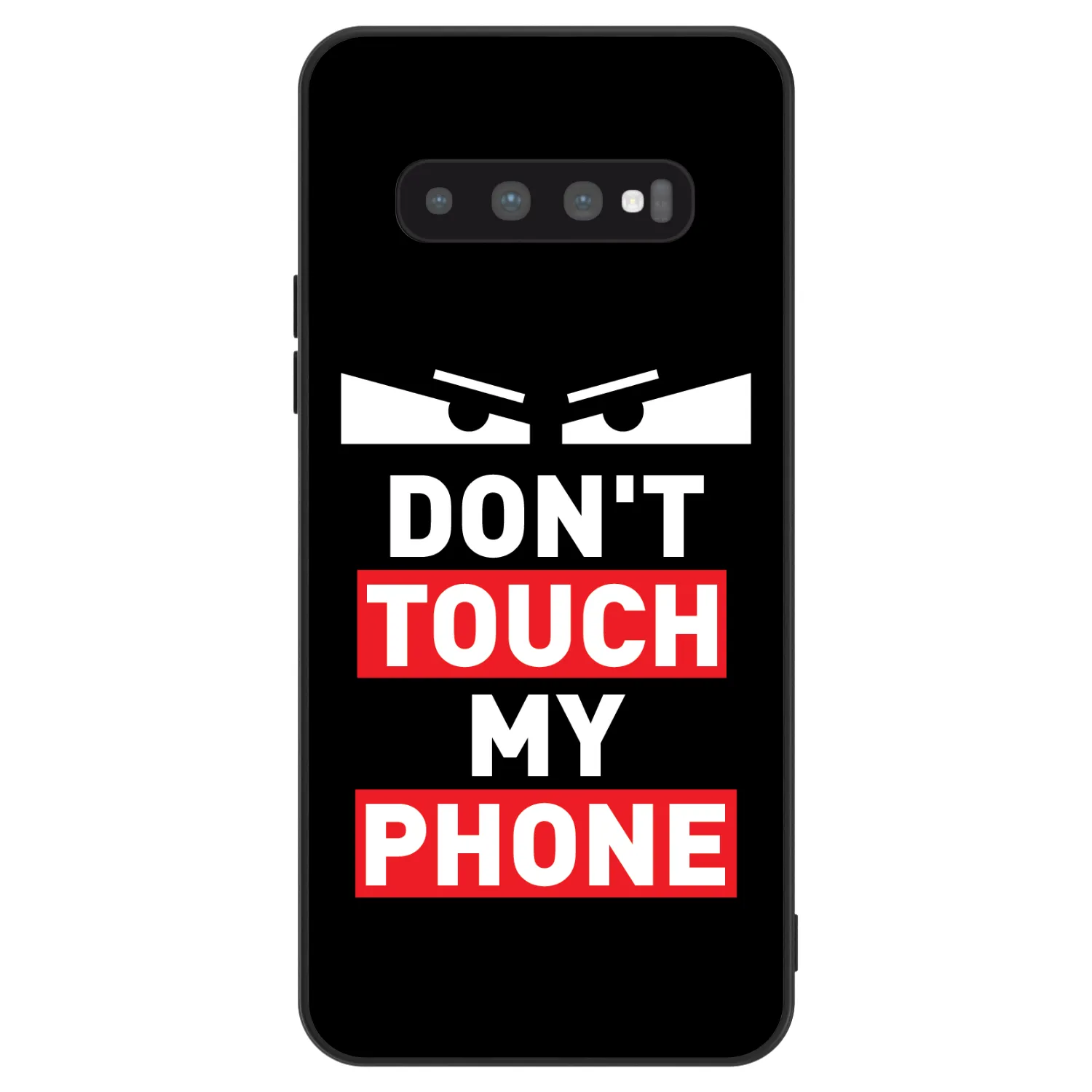 Picasee ULTIMATE CASE pro Samsung Galaxy S10 G973 - Shadow Eye - Transparent
