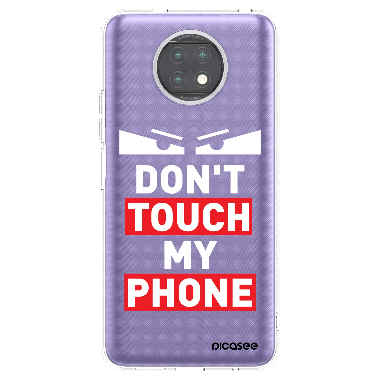 Silikónový prehľadný obal pre Xiaomi Redmi Note 9T - Shadow Eye - Transparent