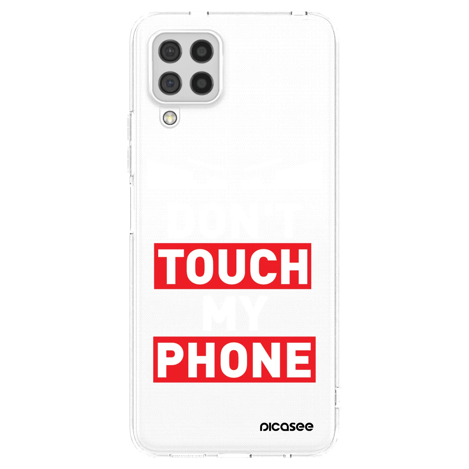 Picasee silikónový prehľadný obal pre Samsung Galaxy A22 A225F 4G - Shadow Eye - Transparent