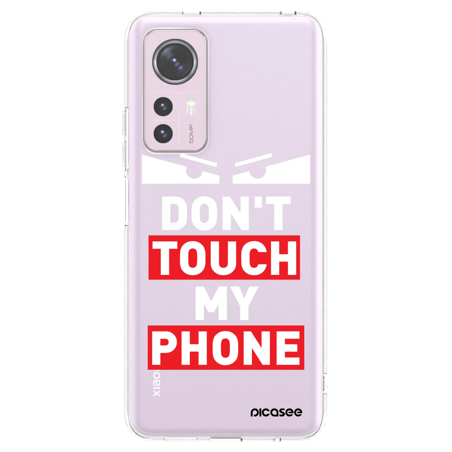Picasee silikónový prehľadný obal pre Xiaomi 12 - Shadow Eye - Transparent
