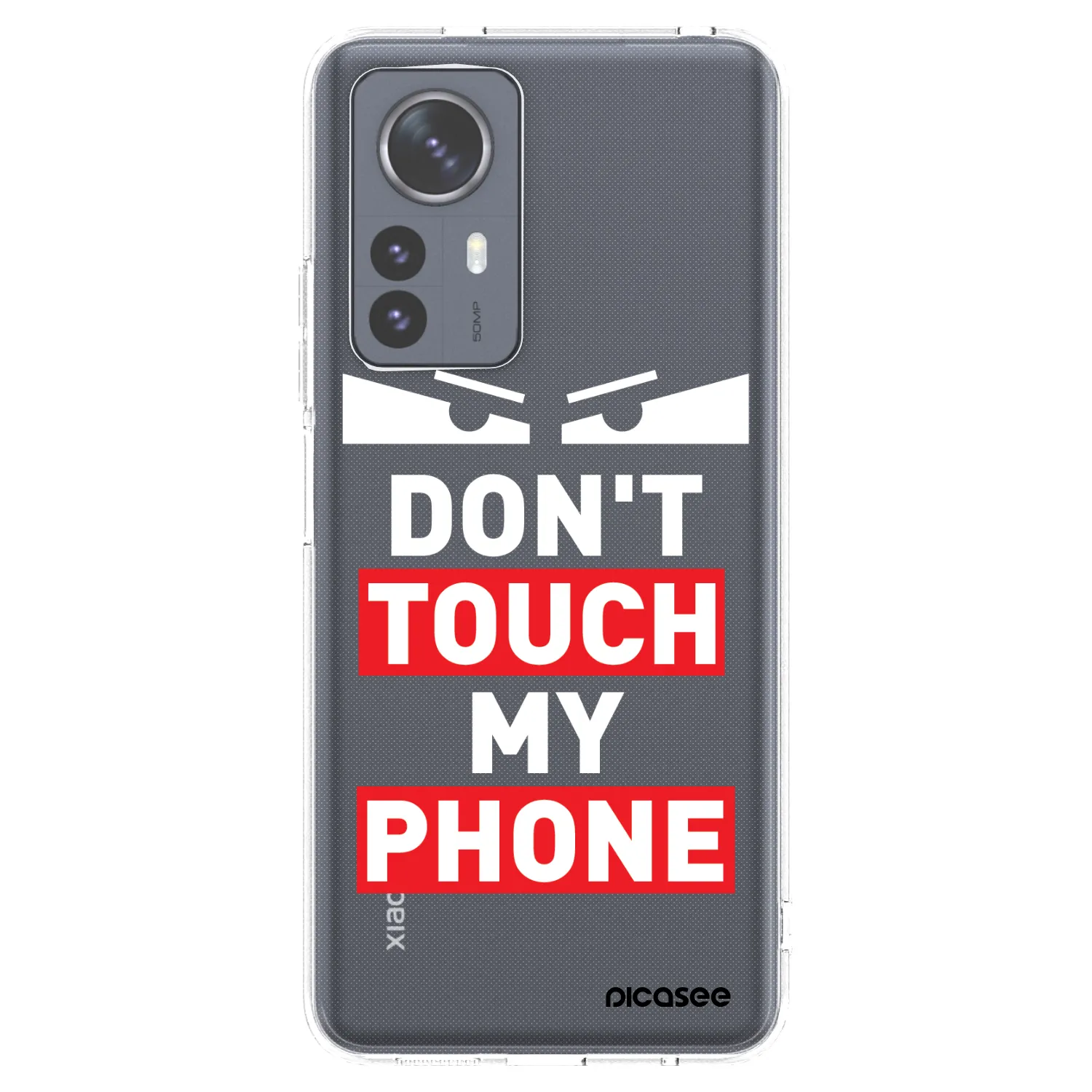Picasee silikónový prehľadný obal pre Xiaomi 12 Pro - Shadow Eye - Transparent