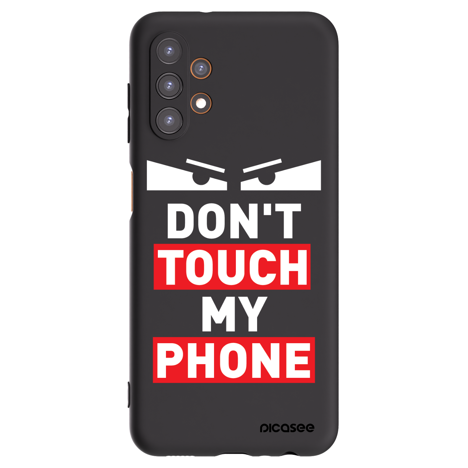 Picasee silikónový čierny obal pre Samsung Galaxy A13 4G A135 - Shadow Eye - Transparent